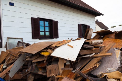 House Clearance Team at Work in Belsize Park